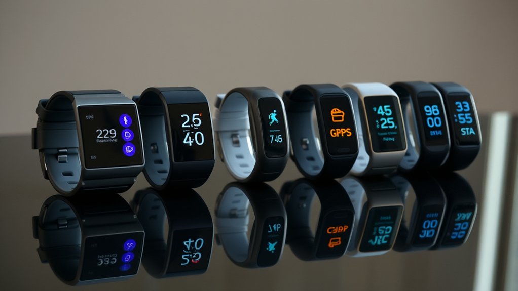 battery gps features comparison